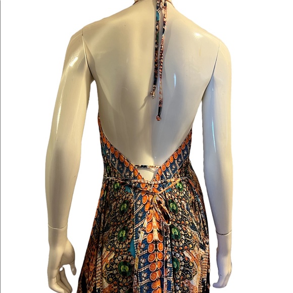 VENUS Colorful Hi-Low Backless Dress (M) NWOT - Picture 5 of 16